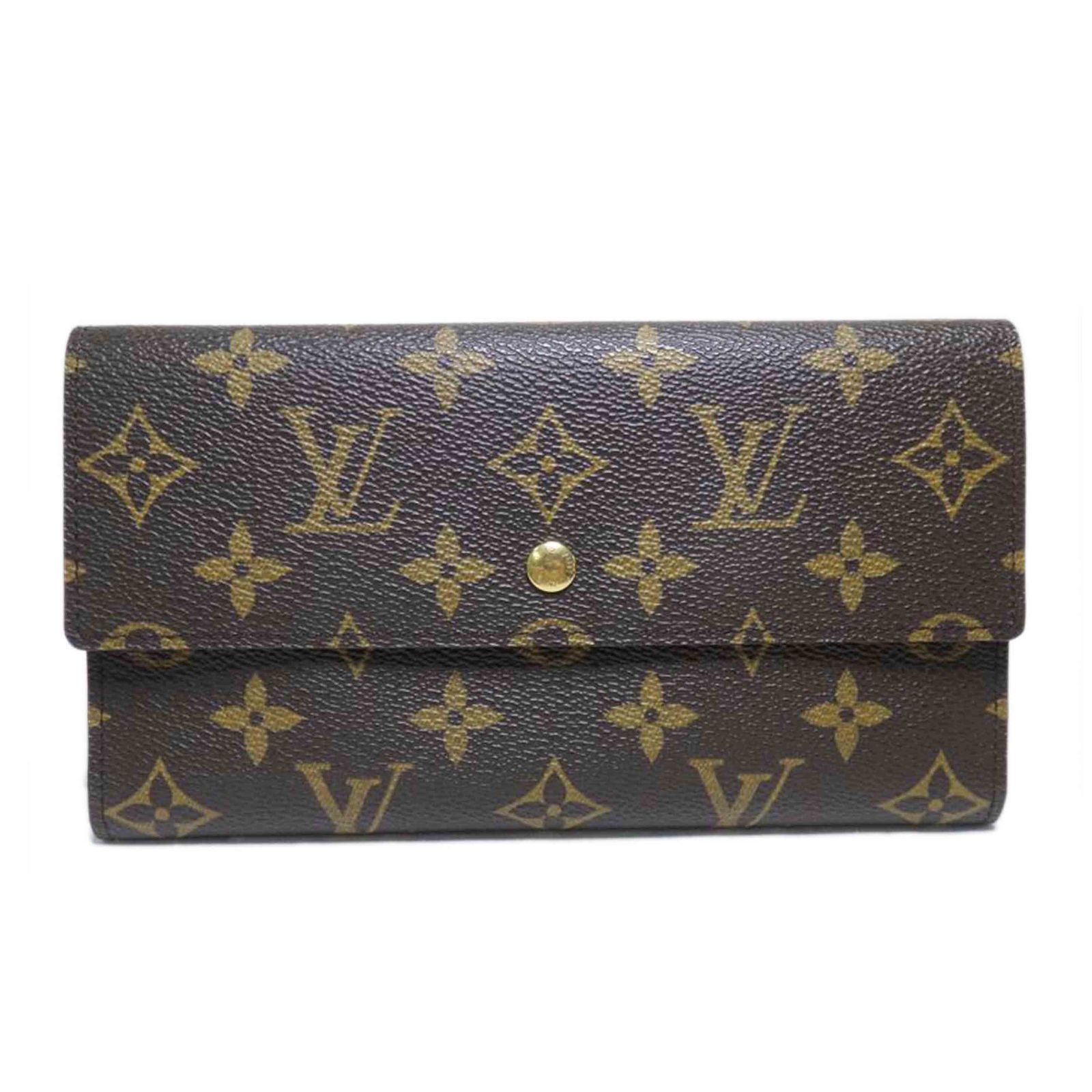 LOUIS VUITTON ポルトフォイユ・インターナショナル/モノグラム M61217 ABランク 84