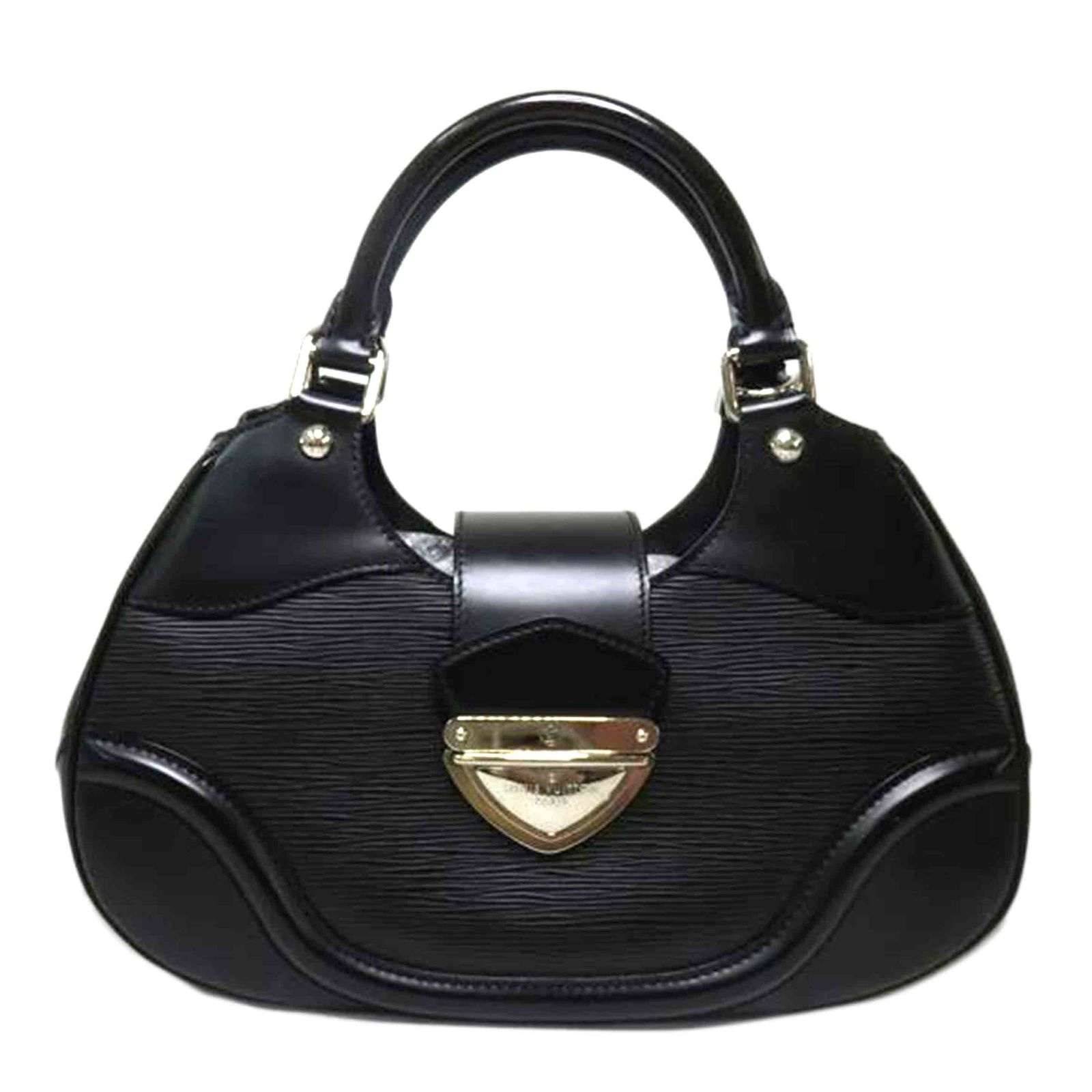 LOUIS VUITTON サックモンテーニュ/エピ/ノワール M59302 Aランク 84