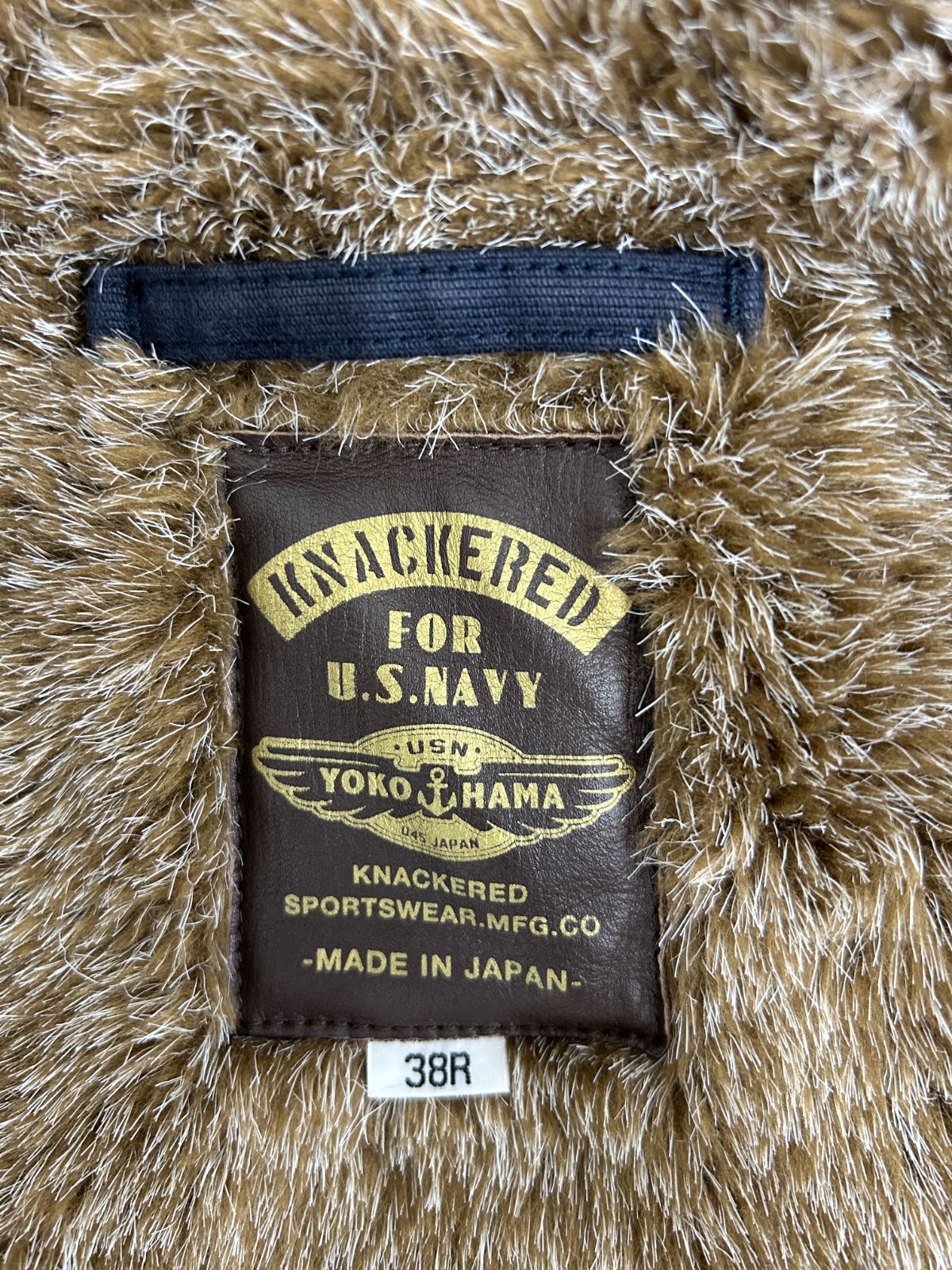 中古/保管品】KNACKERED N-1 デッキジャケット38R Mサイズ HEATH 日本 