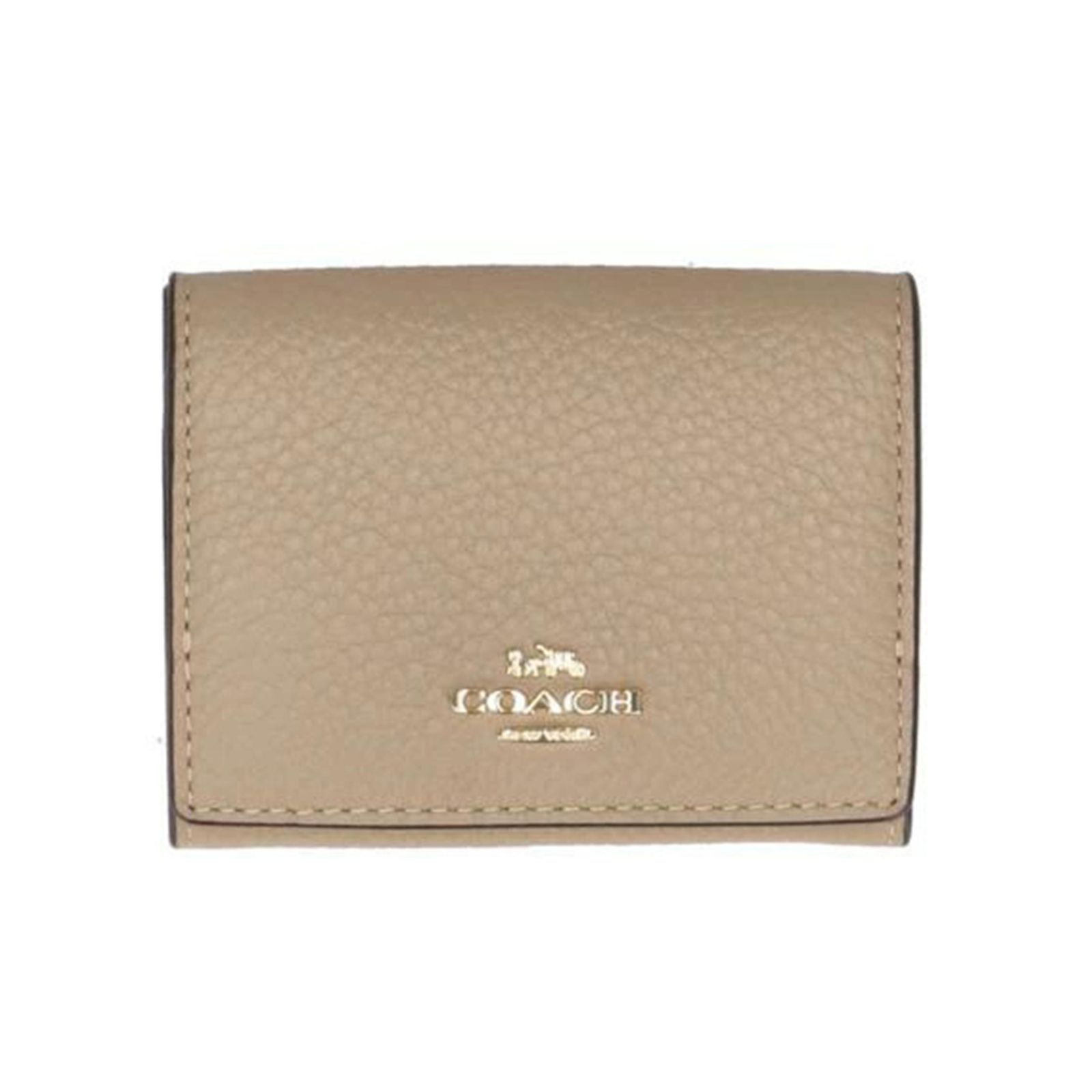 COACH オリガミスモールトライフォールドウォレット トープ 88666 Aランク 22