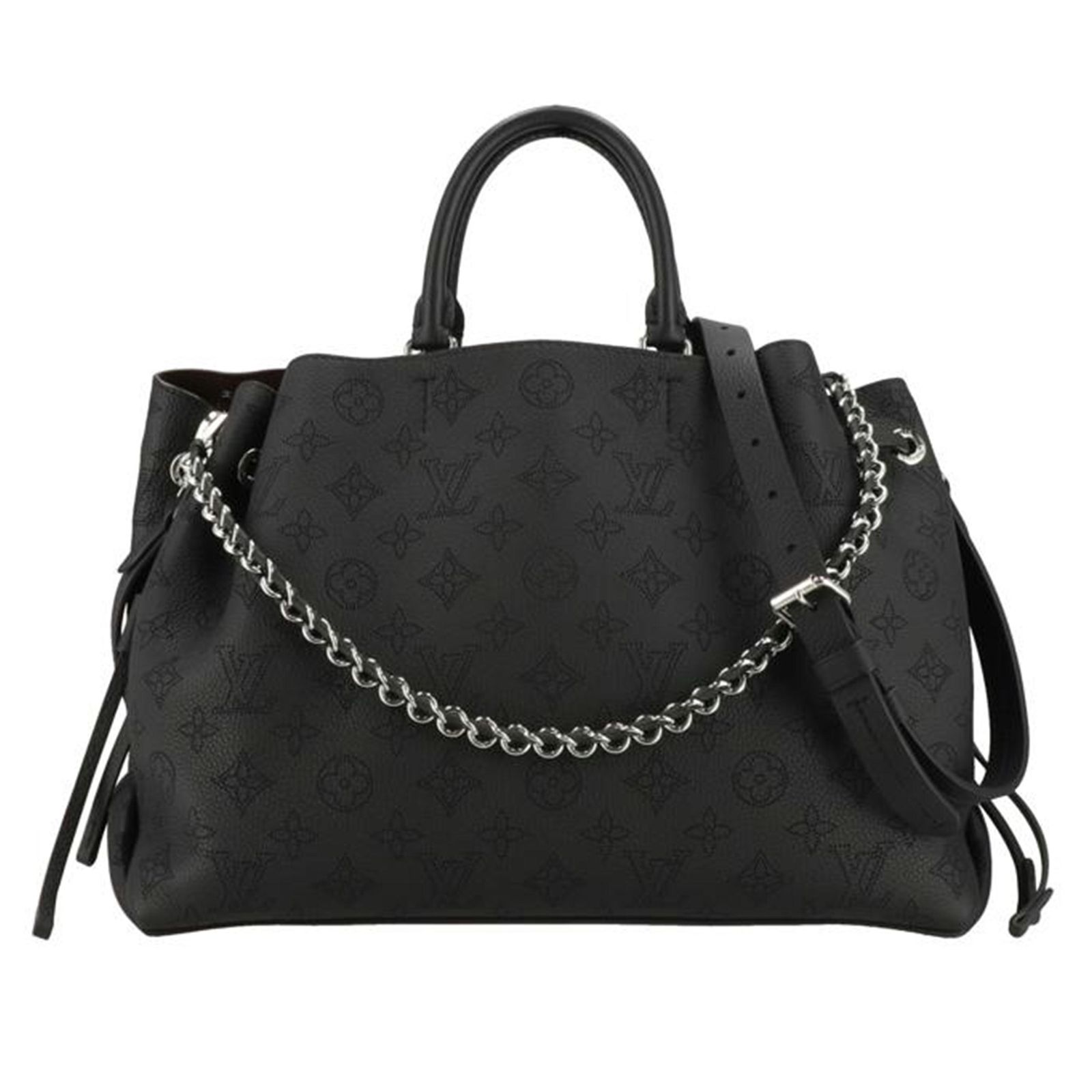 LOUIS VUITTON ベラ・トート/マヒナ/ノワール M59200 SAランク 40