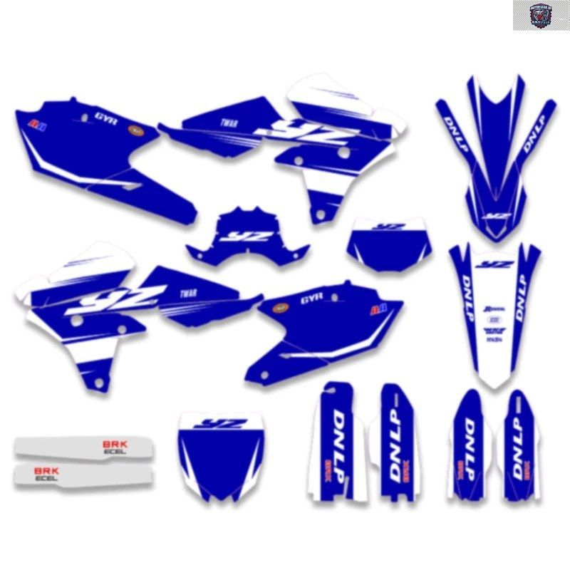 スペースモーターサイクルデカールキット ヤマハ YZF250 2014 - 18 YZF250X WRF250 2015-2019 YZF450 2014 - 16
