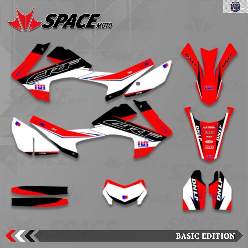 スペースデカールステッカーキット ホンダ CRF250L 2012 - 20 オートバイグラフィックステッカー