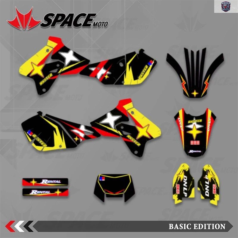 スペースモーターサイクルグラフィックデカールステッカーデコキットDRZ400 DRZ 400 S SM E 1999 - 02-2022