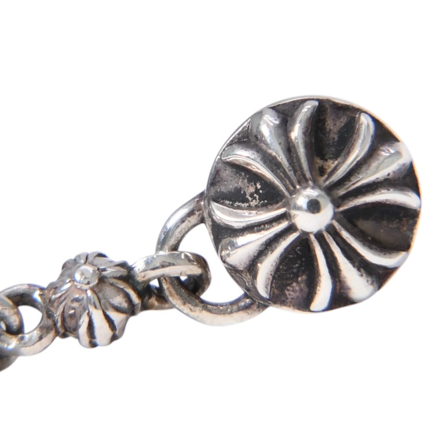 極美品 CHROME HEARTS クロムハーツ CIRCLE CH PLUS サークルCHプラス 