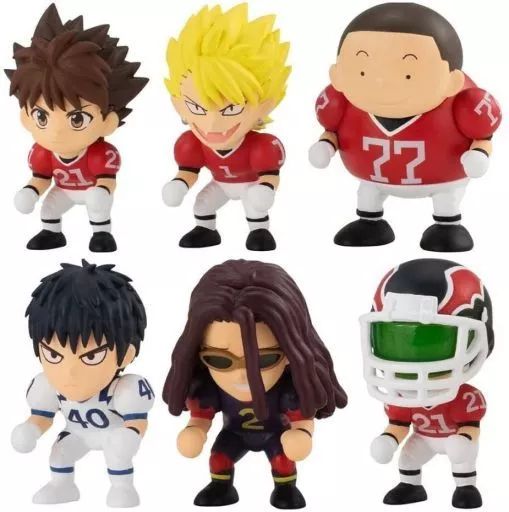 【中古】トレーディングフィギュア 全6種セット 「アイシールド21 タクティクスマスコット」