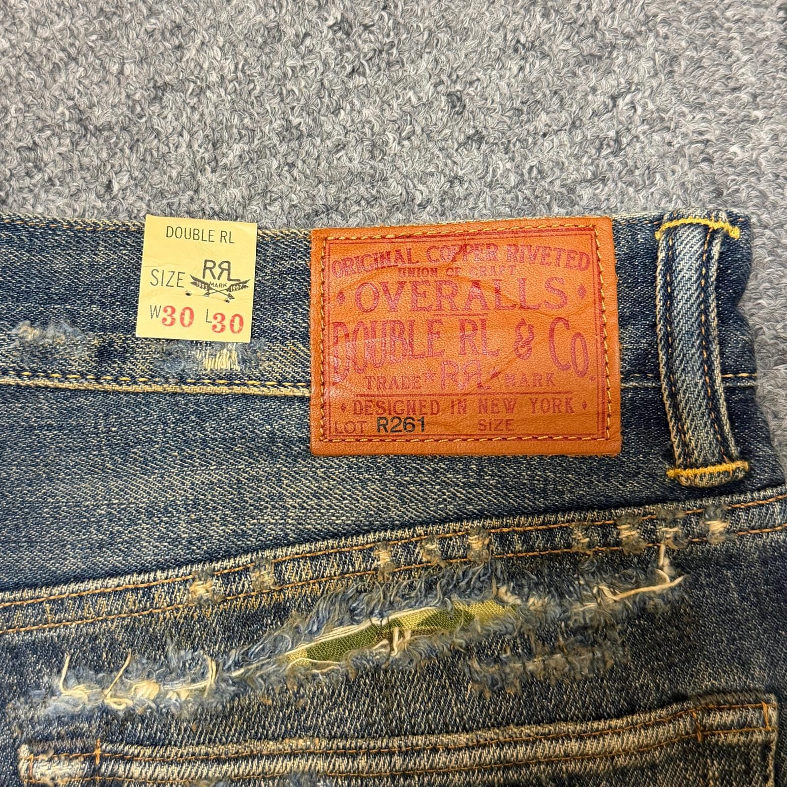 未使用 RRL ヴィンテージ 5ポケット Averie ジーンズ デニムパンツ
