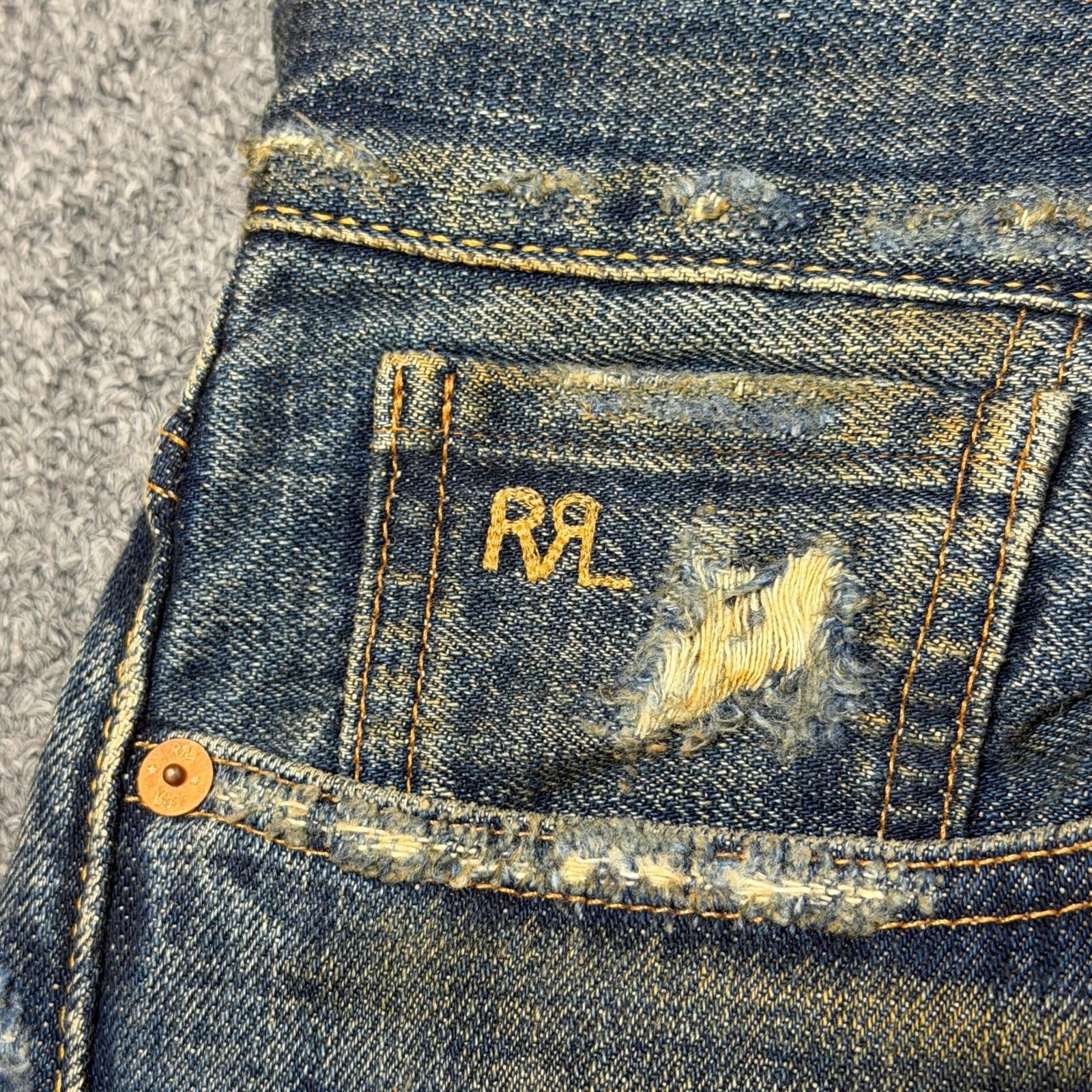 未使用 RRL ヴィンテージ 5ポケット Averie ジーンズ デニムパンツ