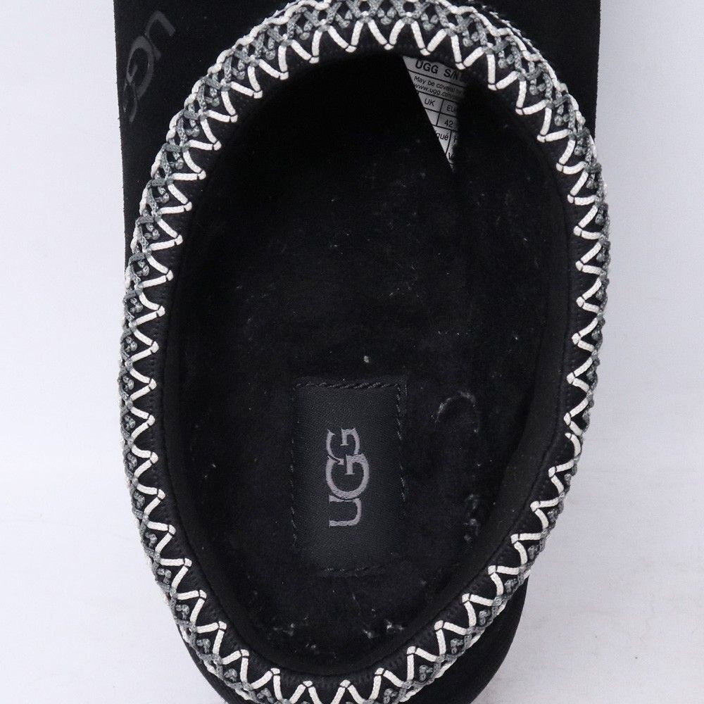 27cm UGG M TASMAN スリッポン サイズ42 ブラック 5950