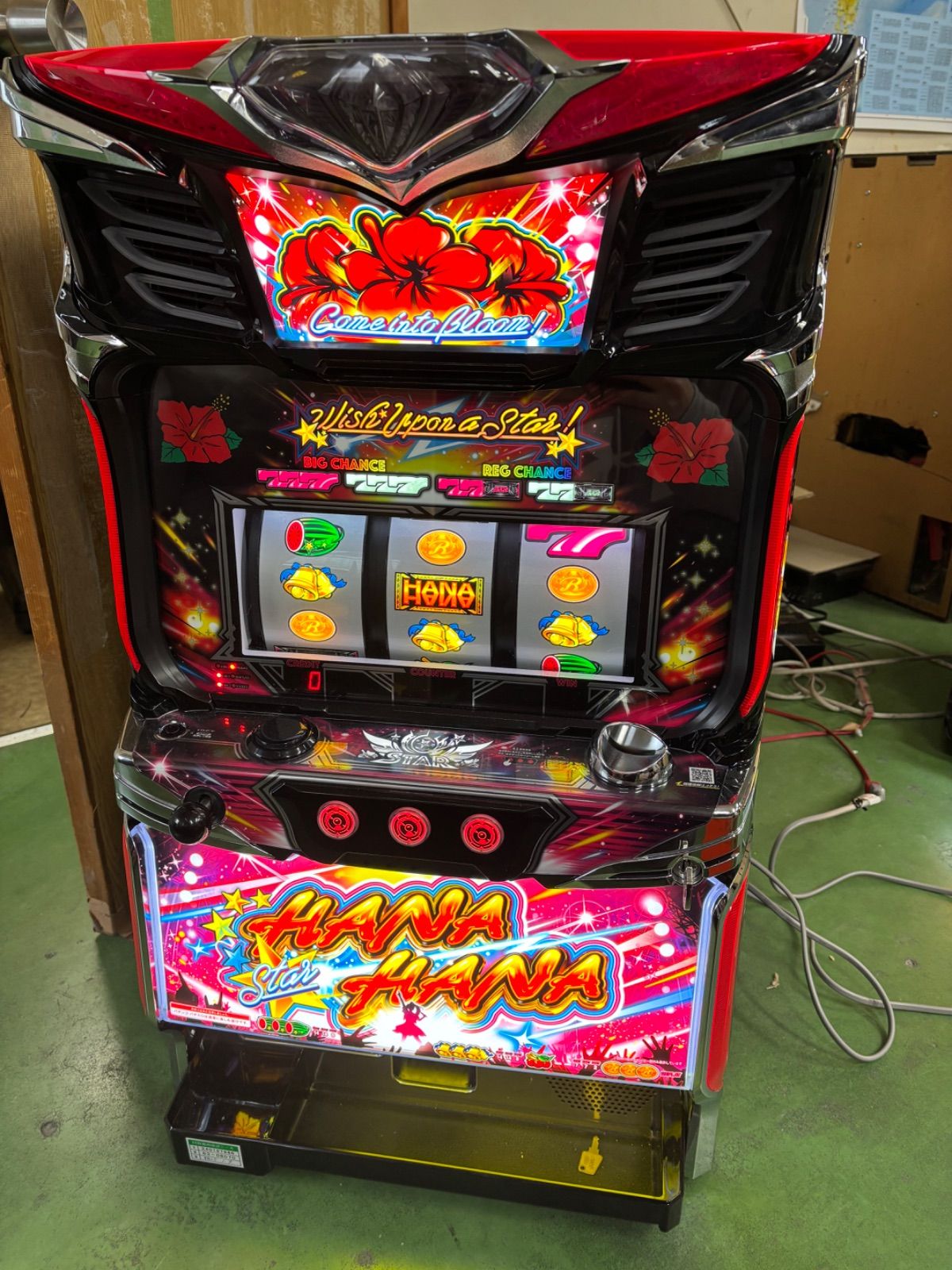 ぷにぃー Sスターハナハナ パチスロ実機 不要機付 パイオニア SスターハナハナMX－30 パチスロ 実機 オニオン◇コイン不要機付