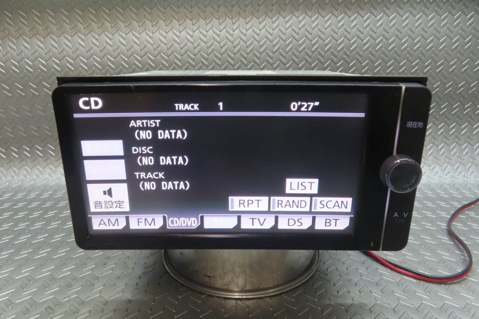 完動品保証付☆W7189/トヨタ純正 SDナビ NSZT-W62G TV地デジフルセグ
