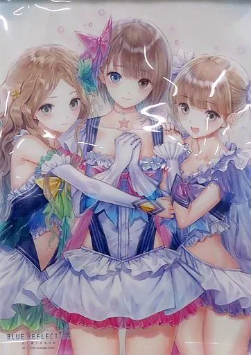 【中古】タペストリー 集合 B3クリアタペストリー 「BLUE REFLECTION 幻に舞う少女の剣」