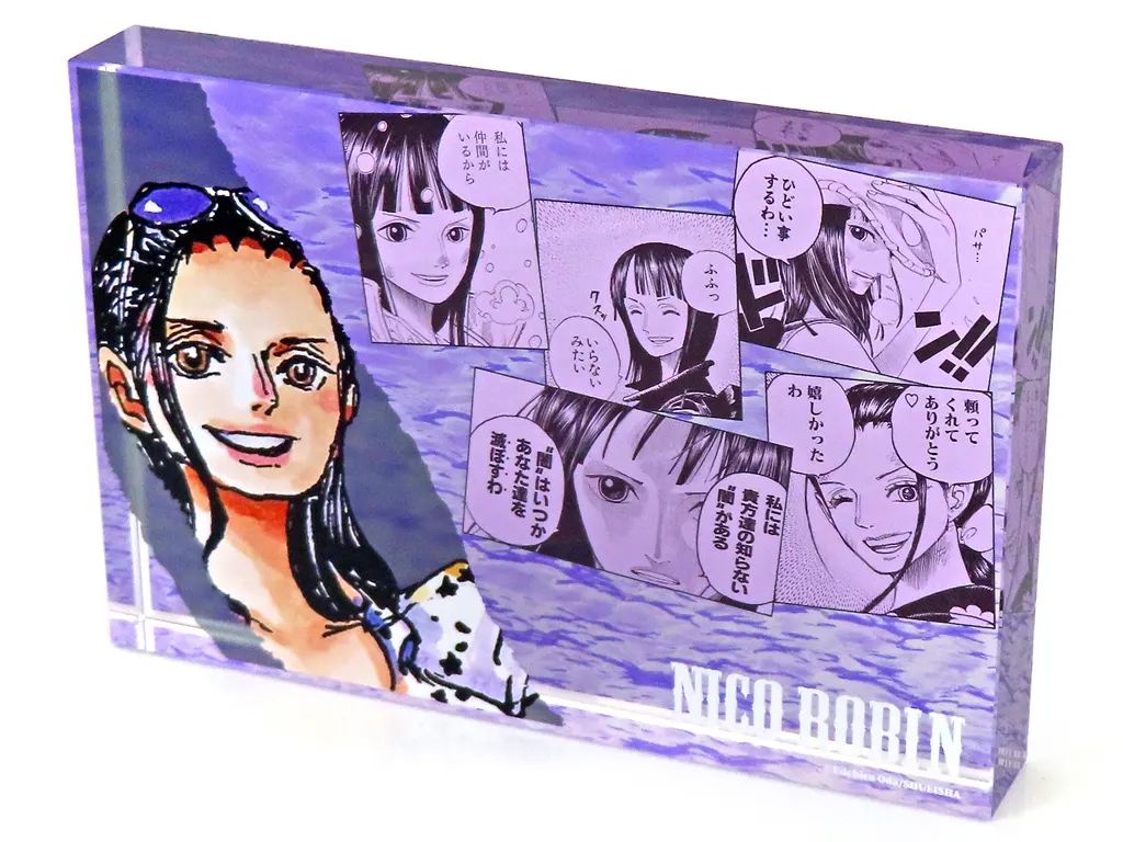 【中古】アクリルスタンド・アクリルパネル ニコ・ロビン アクリルブロック“HEROES”(2024) 「ワンピース」