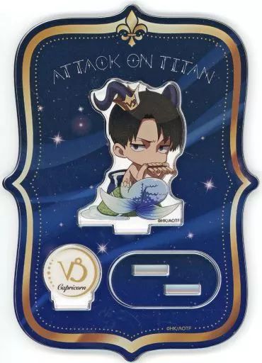 【中古】アクリルスタンド・アクリルパネル リヴァイ・アッカーマン 「進撃の巨人×PRINCESS CAFE 星座アクリルスタンド＜B＞」