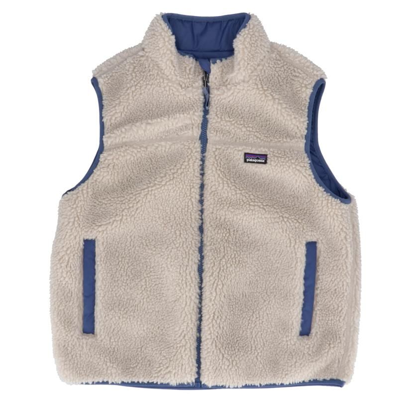 patagonia キッズリバーシブルレディフレディベスト 68110 ABランク 24