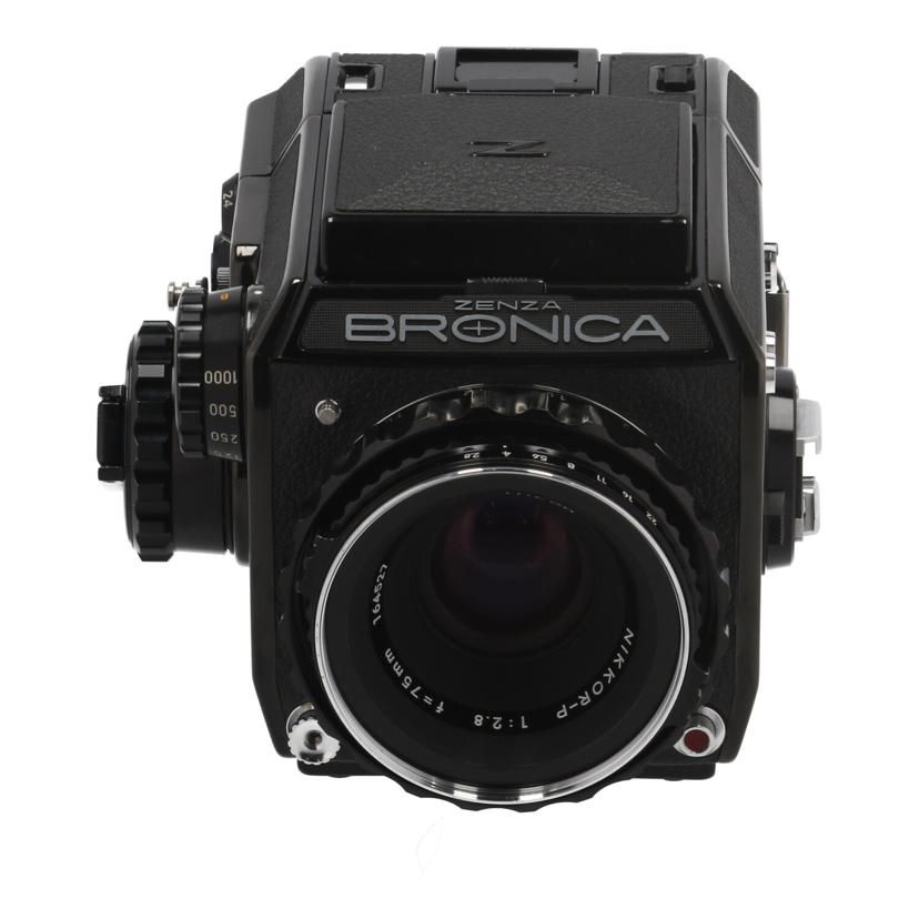 ZenzaBronica 中判カメラ＋レンズ EC+N-P75mm Bランク 62