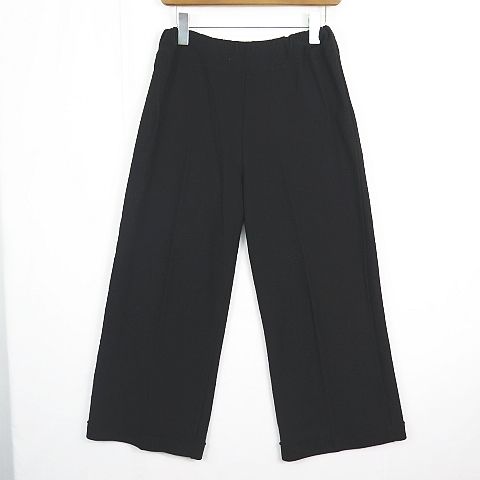 ワイズ Y's ウール イージーパンツ 3 ブラック YC-T16-956 2sa7288