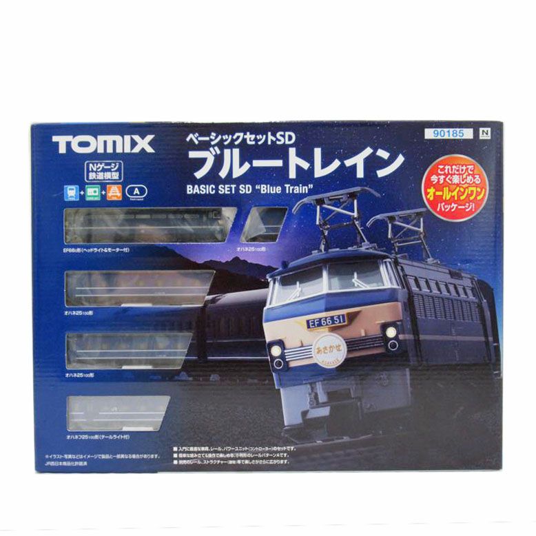 TOMIX Nゲージ/ベーシックセットSD・ブルートレイン 90185 SAランク 63