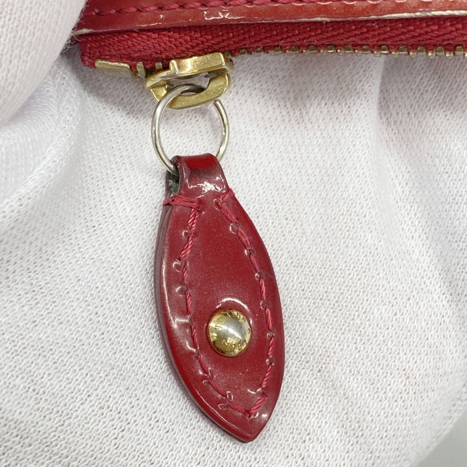 ルイ・ヴィトン(Louis Vuitton) ルイ・ヴィトン 財布・コインケース ヴェルニ ポシェットクレNM M91737 ルージュグルナディーヌレディース
