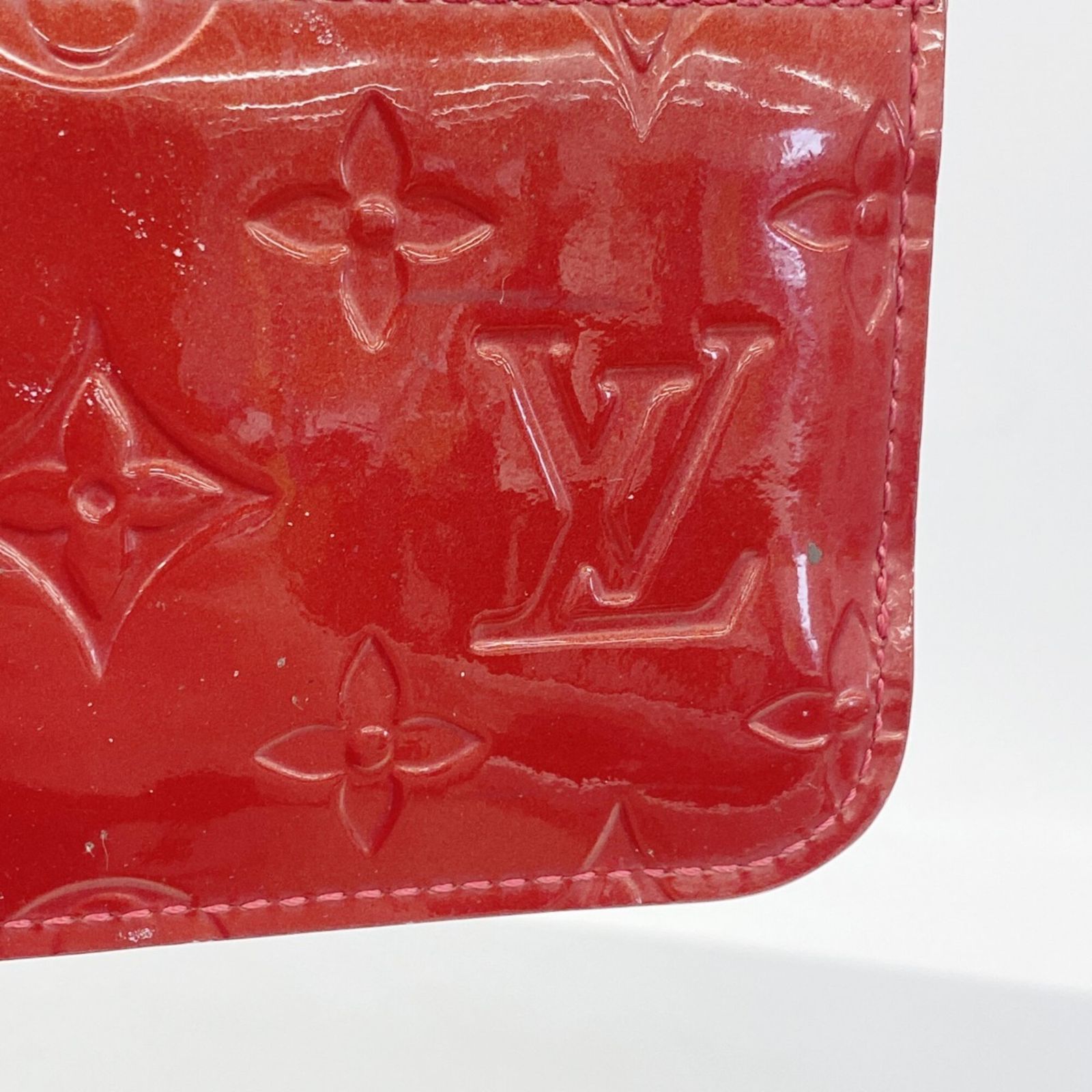 ルイ・ヴィトン(Louis Vuitton) ルイ・ヴィトン 財布・コインケース ヴェルニ ポシェットクレNM M91737 ルージュグルナディーヌレディース