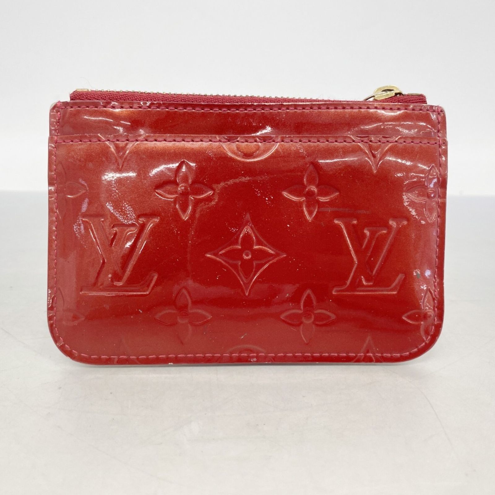 ルイ・ヴィトン(Louis Vuitton) ルイ・ヴィトン 財布・コインケース ヴェルニ ポシェットクレNM M91737 ルージュグルナディーヌレディース