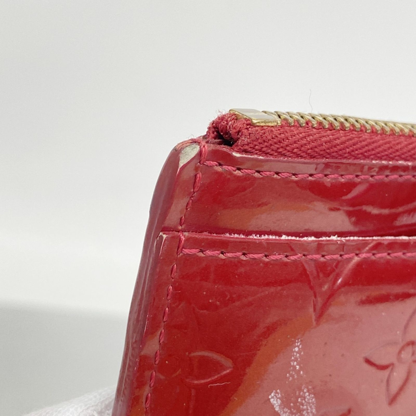 ルイ・ヴィトン(Louis Vuitton) ルイ・ヴィトン 財布・コインケース ヴェルニ ポシェットクレNM M91737 ルージュグルナディーヌレディース