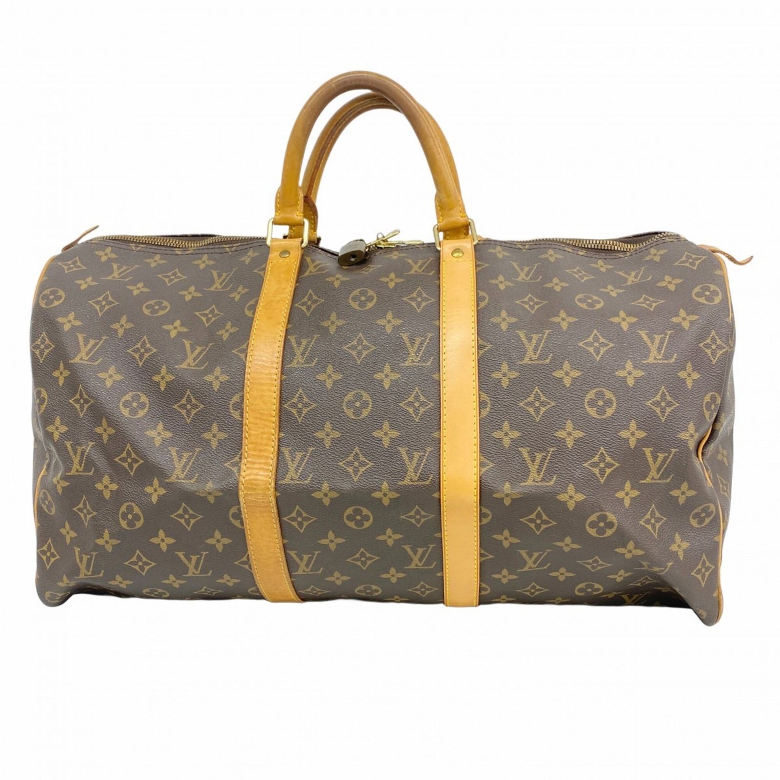 ルイ・ヴィトン(Louis Vuitton) ルイ・ヴィトン バッグ・ボストンバッグ モノグラム キーポル50 M41426 ブラウンメンズ レディース
