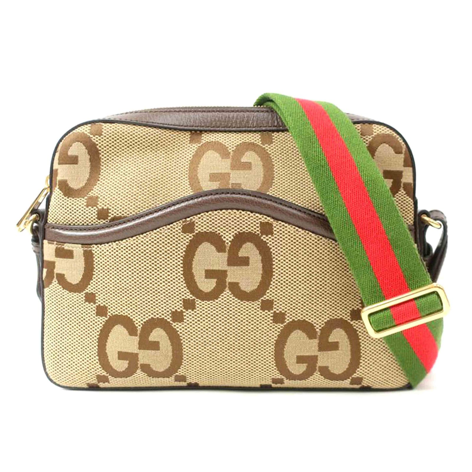 GUCCI ジャンボGGメッセンジャー ショルダーバッグ ABランク 65