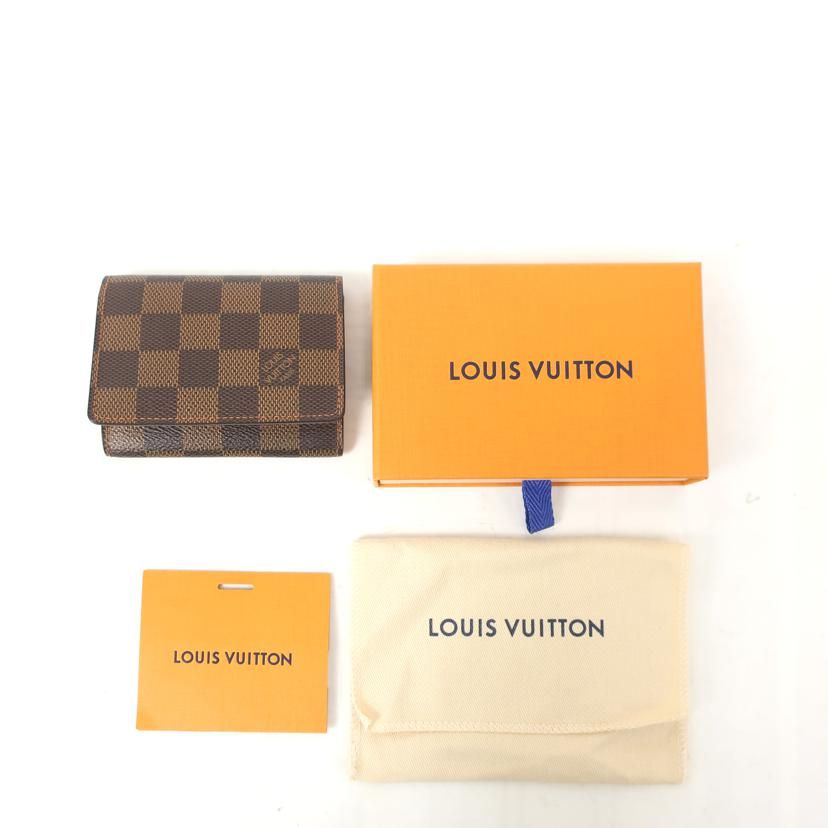 ルイヴィトン　ダミエ アンヴェロップ カルトドゥヴィジット　名刺入れ LOUIS VUITTON アンヴェロップ・カルト ドゥ ヴィジット/ダミエ 名刺