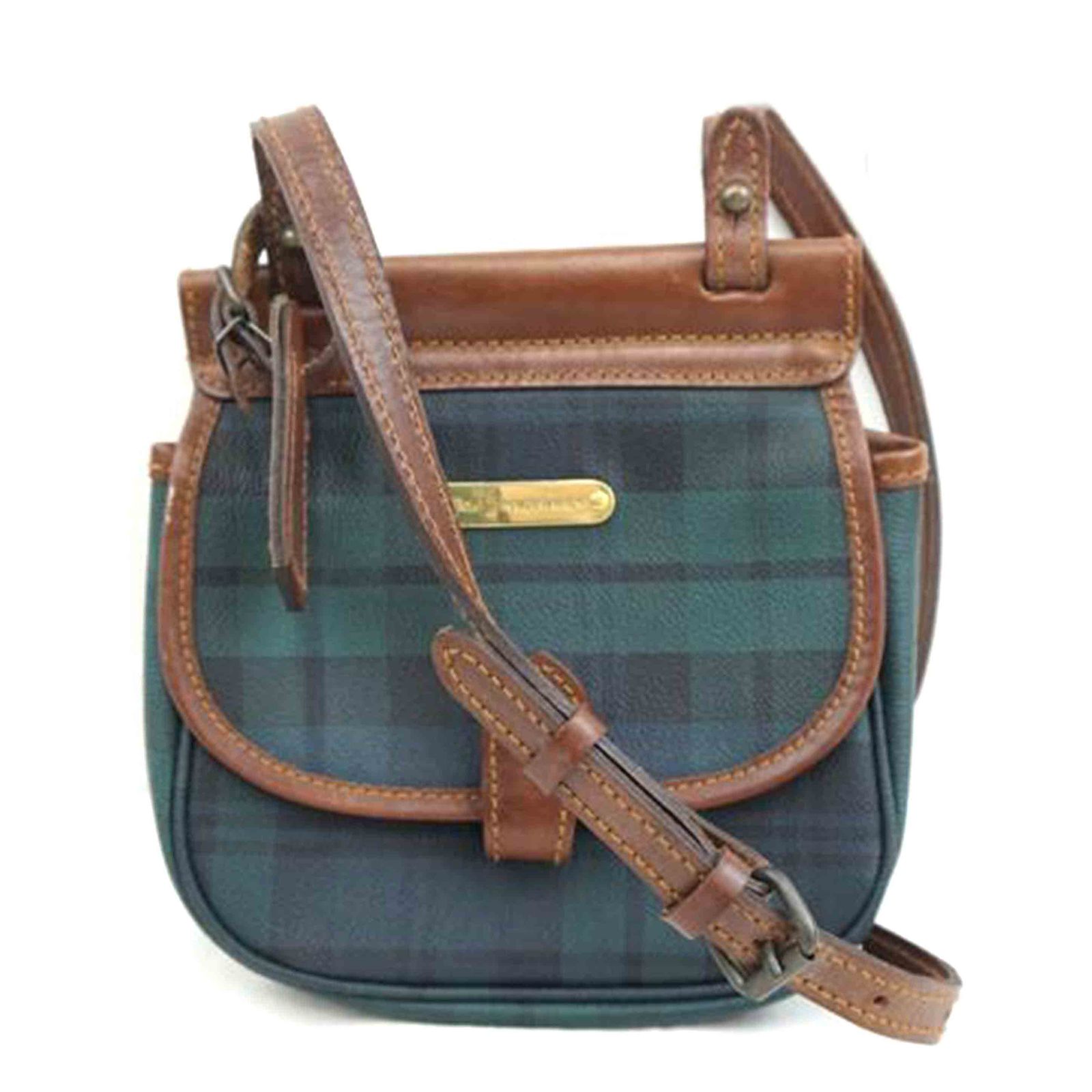 RALPH LAUREN RALPH LAUREN ブラックウォッチショルダーバッグ ABランク 67