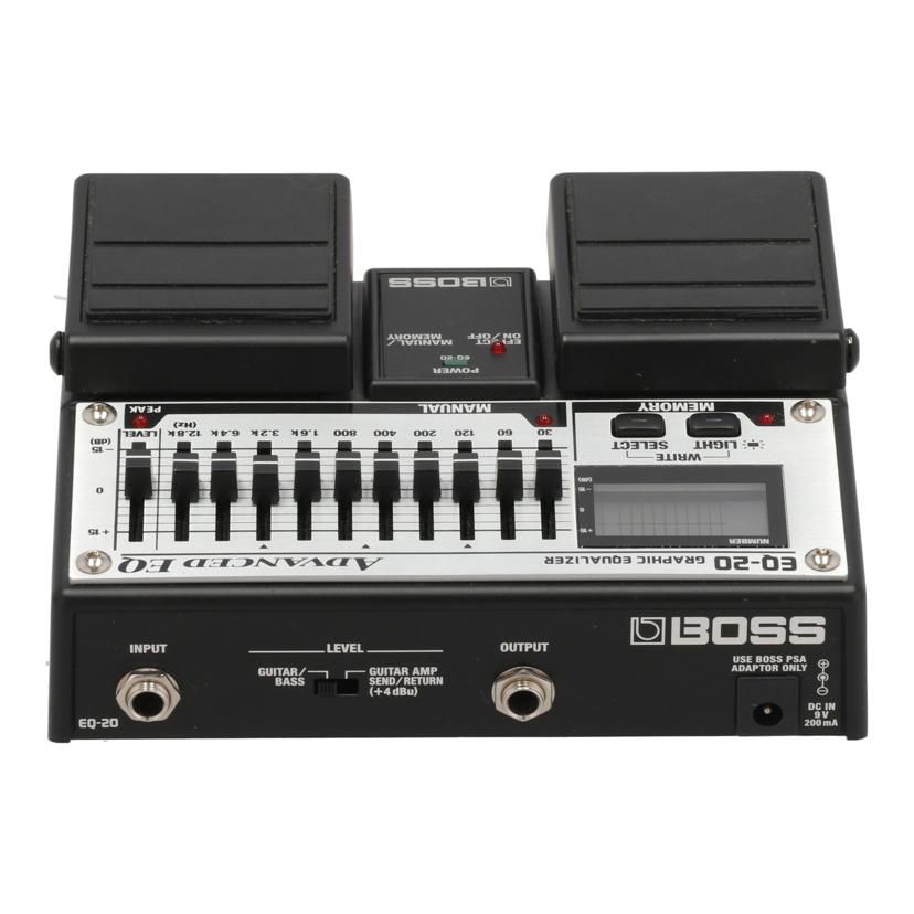 楽器・機材 BOSS エフェクター/イコライザー EQ-20 Bランク 67