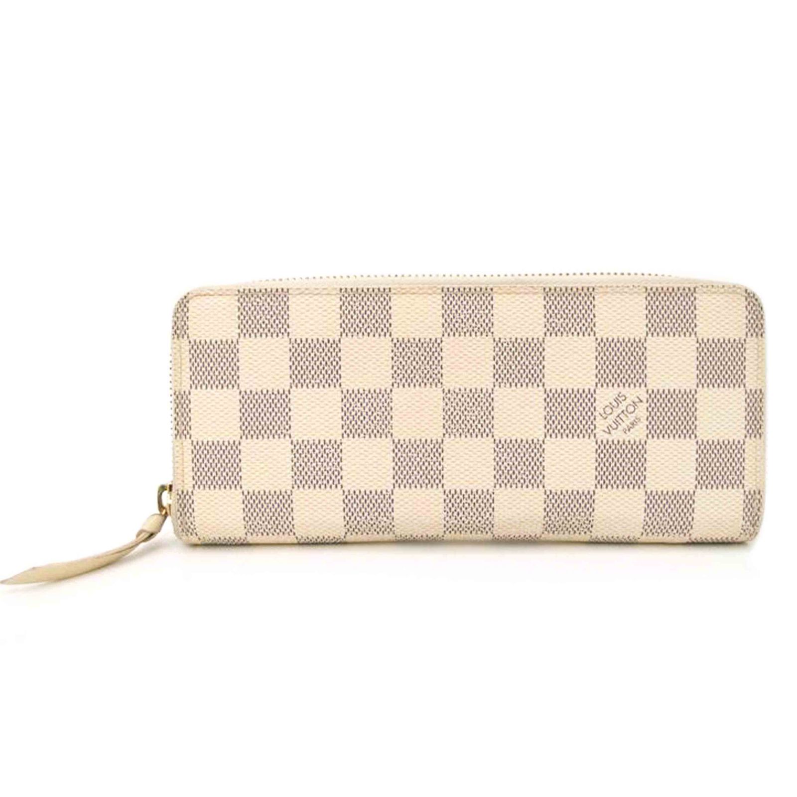 LOUIS VUITTON ポルトフォイユ・クレマンス/ダミエ・アズール N61210 Bランク 69