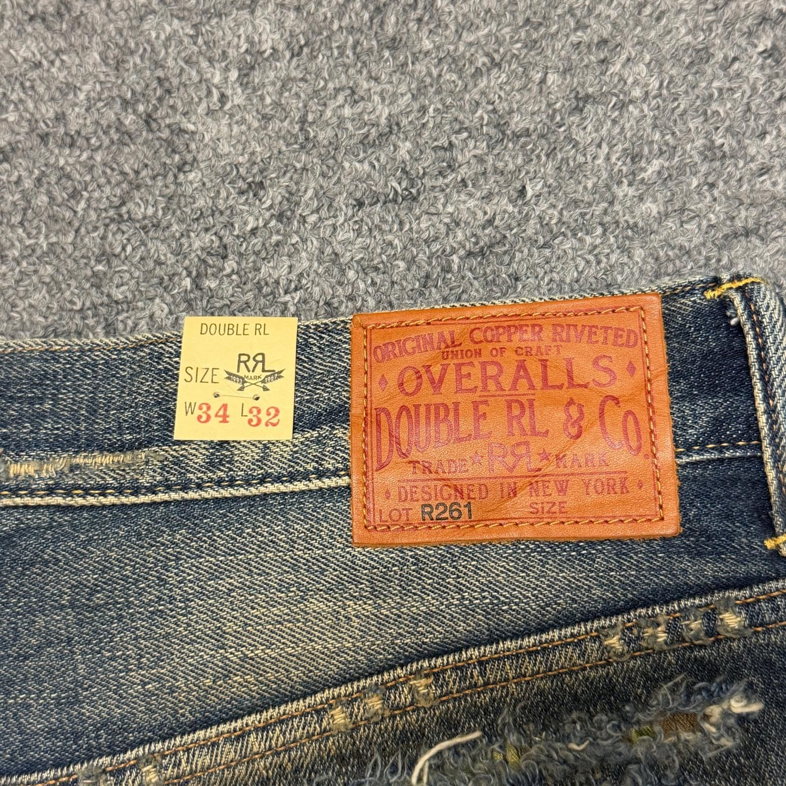 参考上代61600円 未使用 RRL ヴィンテージ 5ポケット Averie ジーンズ 