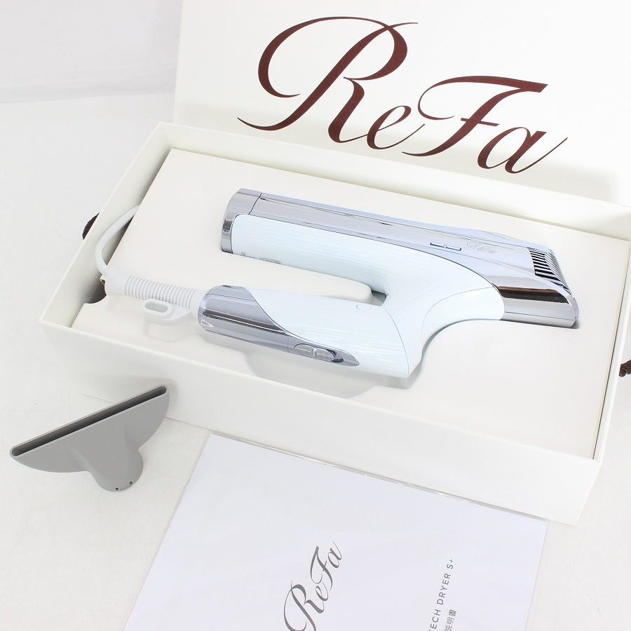 【美品】MTG ReFa BEAUTECH DRYER S+ RE-BC-02A ホワイト ヘアドライヤー リファビューテック ドライヤー 本体 21,514円