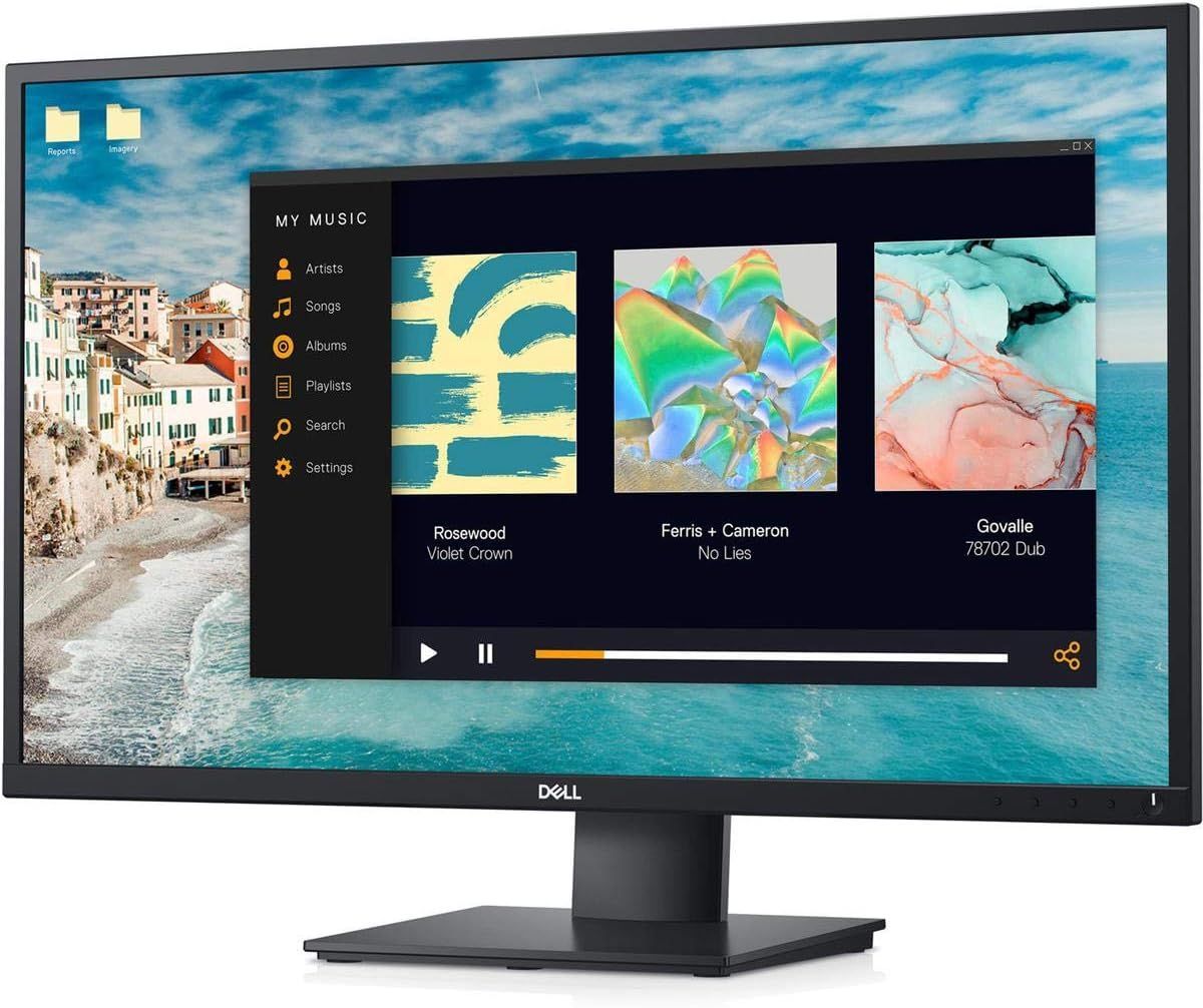 DELL E2720H 27インチ液晶モニター FHD HDMI IPSパネル スピーカー非搭載 入力端子：DisplayPort / VGA（D-Sub）中古液晶モニター