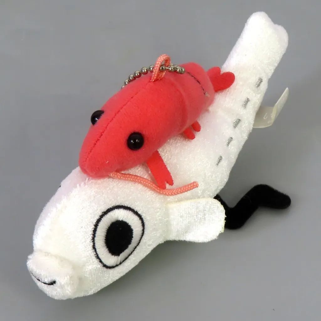 中古】キーホルダー・マスコット(キャラクター) しらす＆エビ ボール 