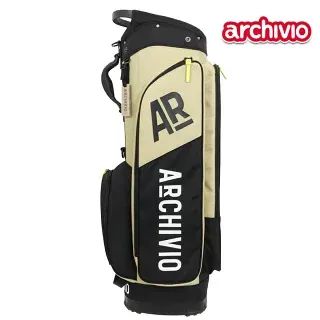 【新品】 アルチビオ 2026年春夏モデル メンズ ARロゴ柄 キャディバッグ 2.9kg 9型 46インチ対応 ネームプレート付属 刻印タイプ【メンズ】ARロゴ柄キャディバッグ A560301 ゴルフ
