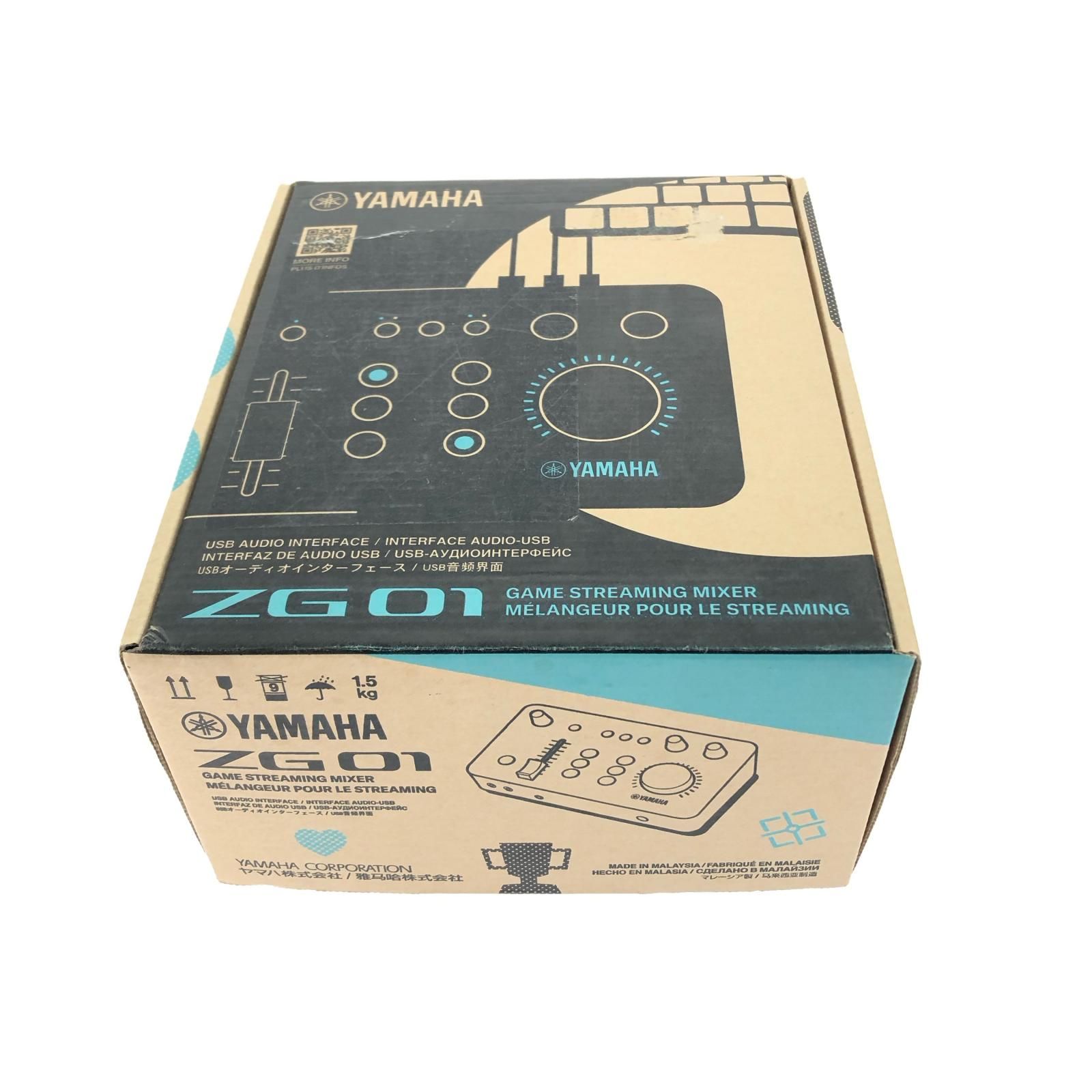 YAMAHA ヤマハ ゲーム/配信用オーディオミキサー ZG01