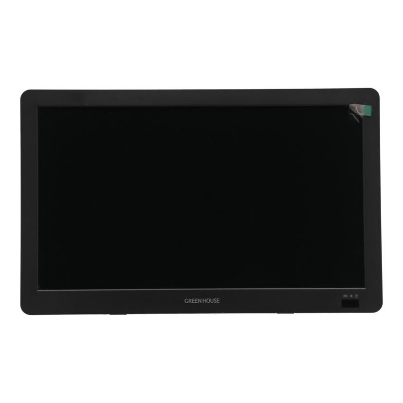 GREENHOUSE バッテリー内蔵ポータブルTV14インチ GH-PTV14B-BK Bランク