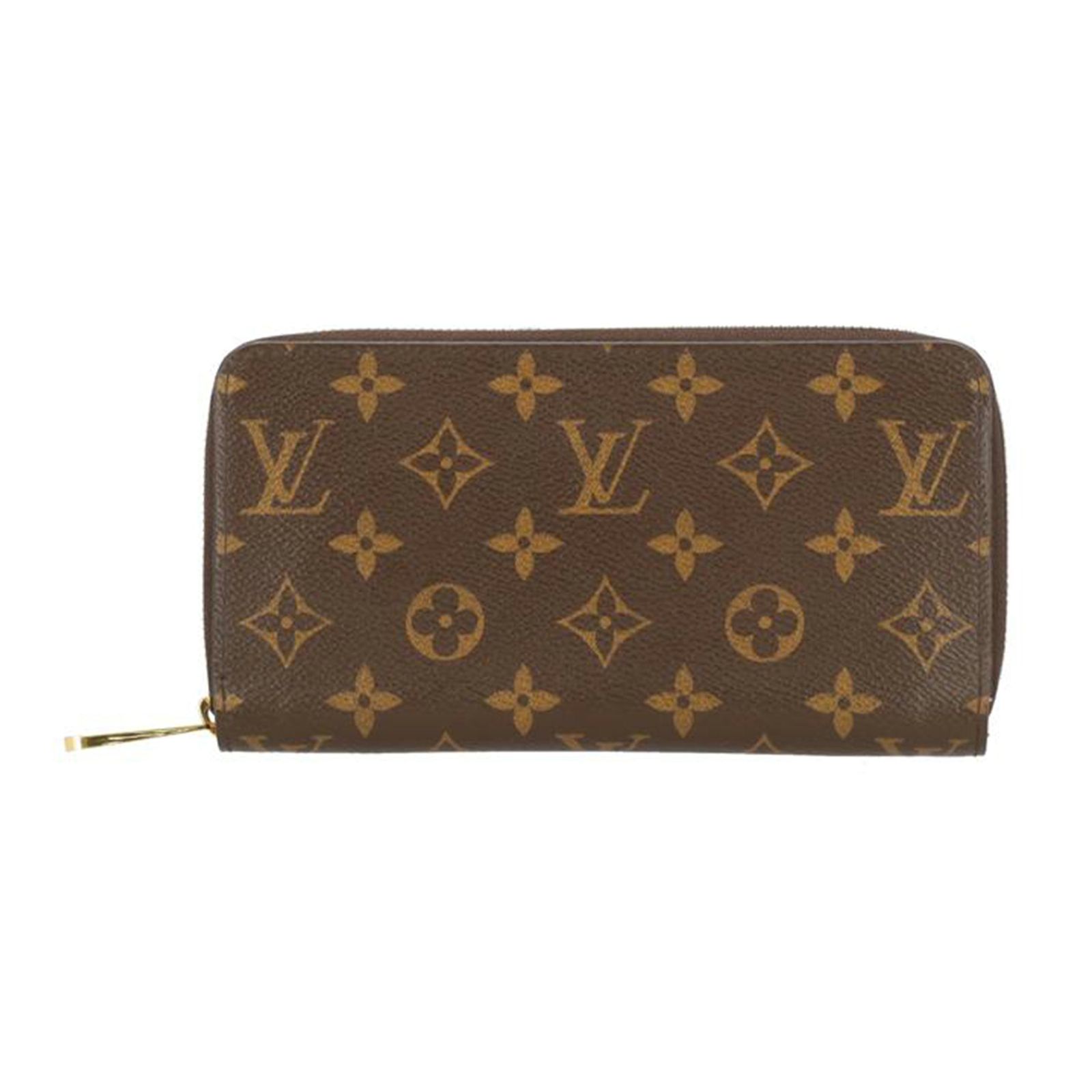 LOUIS VUITTON ジッピーウォレット/モノグラム/フューシャ M41895 Aランク 78