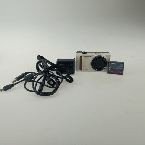Casio EXILIM EX-ZR400 White コンパクトデジタルカメラ デジカメ