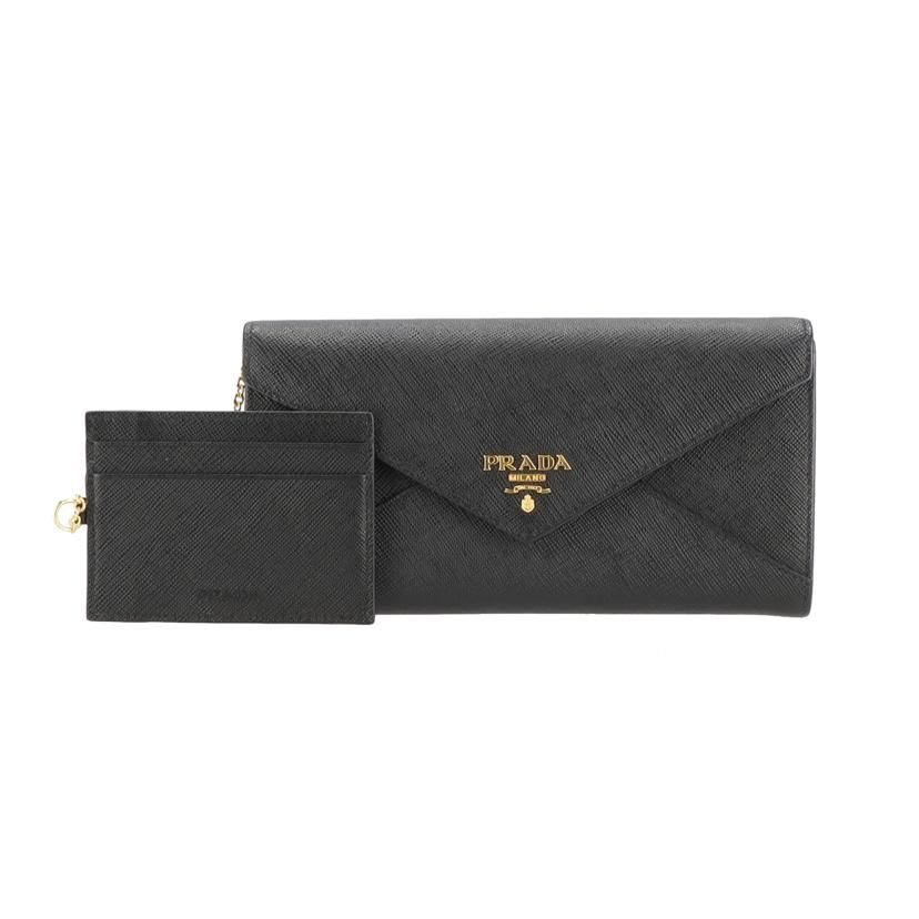 PRADA サフィアーノ/レザー長財布 1MH037 ABランク 75