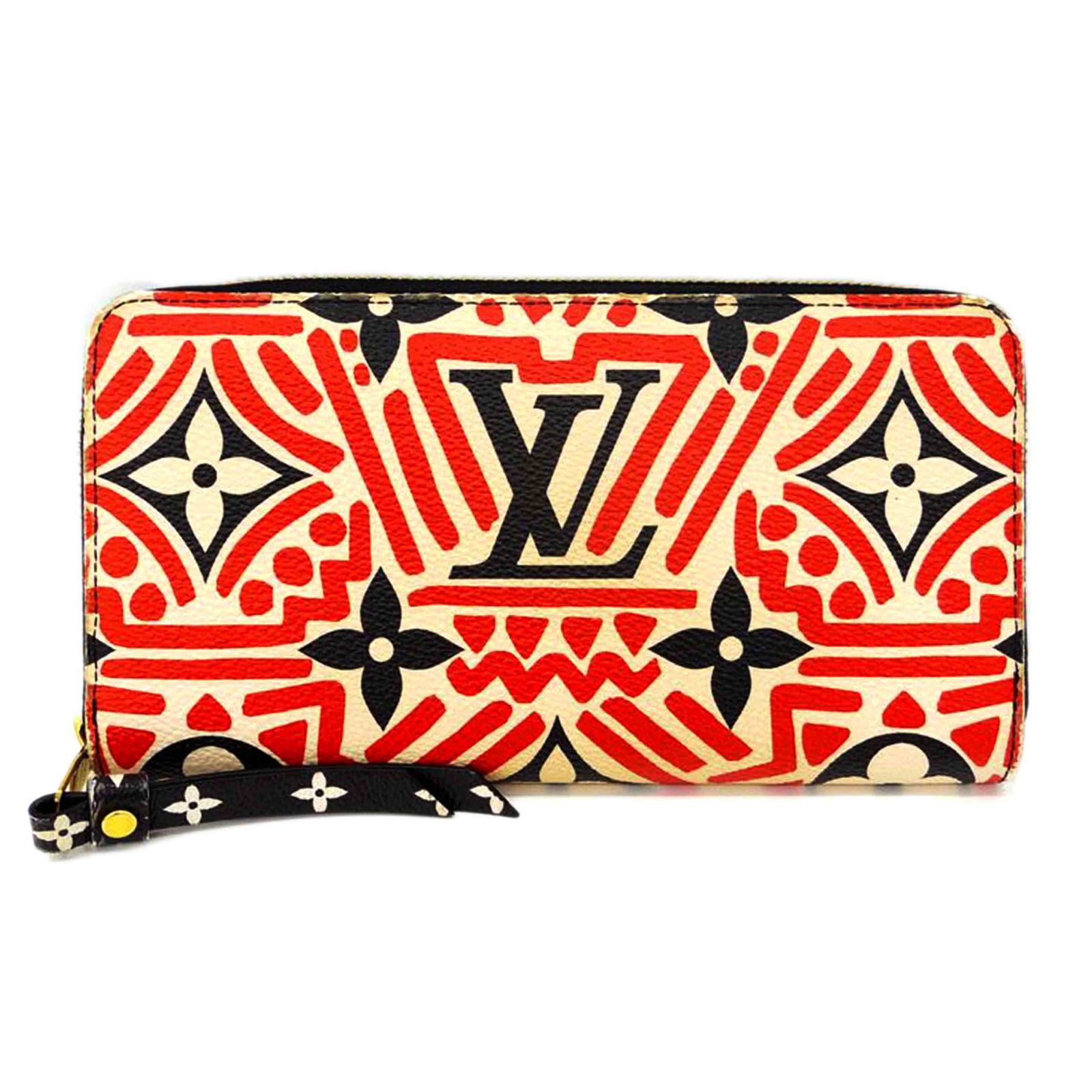 LOUIS VUITTON ジッピーウォレット/LVグラフィティ/クレームルージュ M69436 ABランク 75