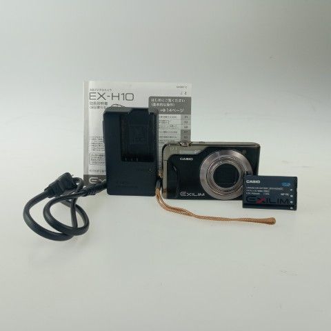 Casio EXILIM EX-H10 Black コンパクトデジタルカメラ デジカメ