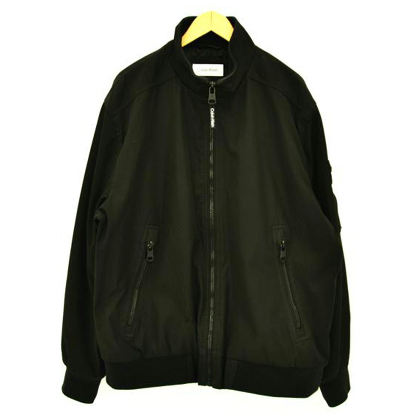 Calvin Klein ボア襟ジャケット Mサイズ ブラック ck Calvin Klein 