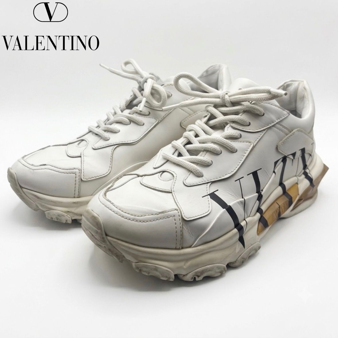 VALENTINO ヴァレンティノ VLTN TW2S0M53 BOUNCE バウンス スニーカー 38（25cm）