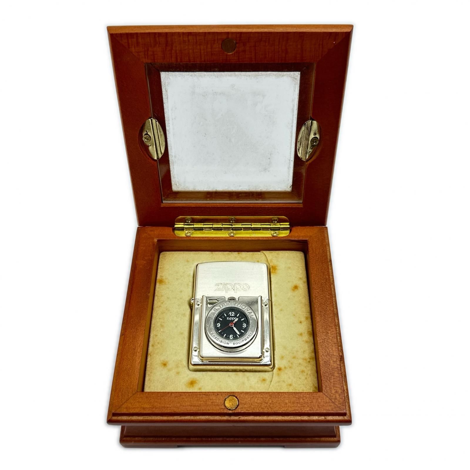 ZIPPO ジッポー TIME LIGHT タイムライト ジッポライター 時計稼働品 