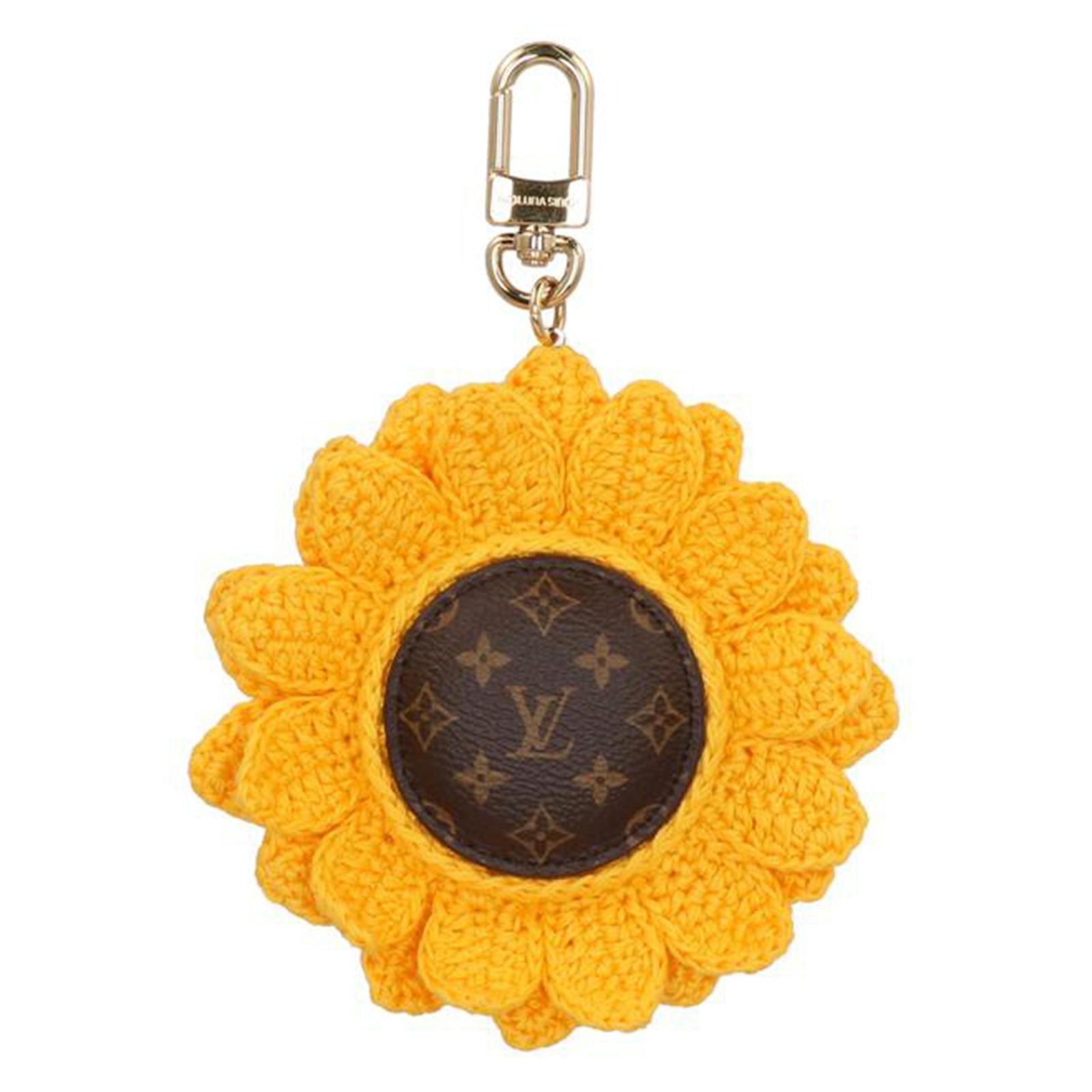 LOUIS VUITTON バックチャーム・サンフラワークロシェ M02581 Aランク 75