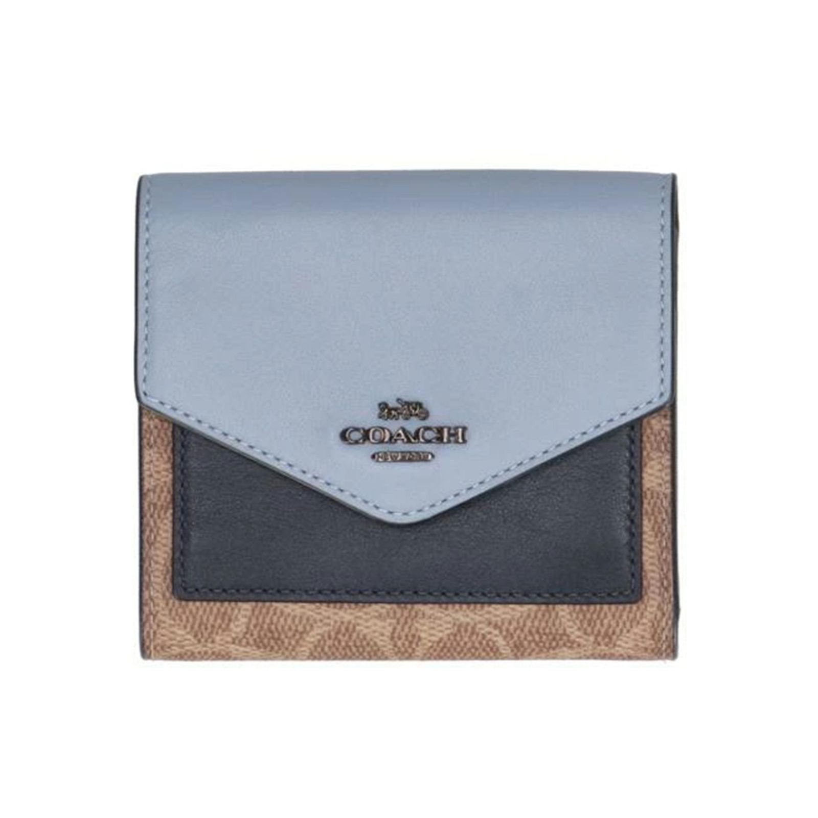 COACH シグネチャーカラーブロックスモールウォレット 69829 Aランク 25