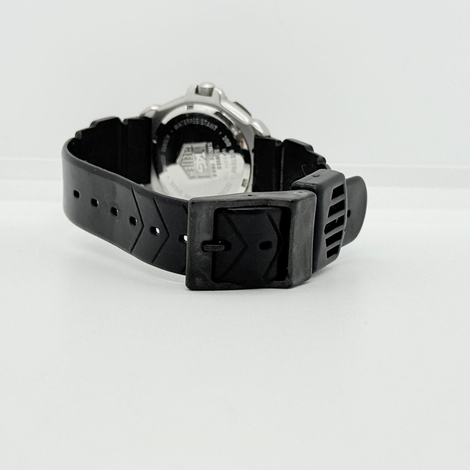TAG HEUER タグホイヤー フォーミュラ1 SS/ラバー WA1214 ブラック QZ 